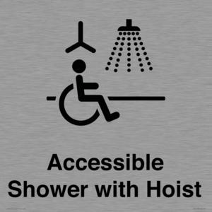 Accessible Shower with Hoist